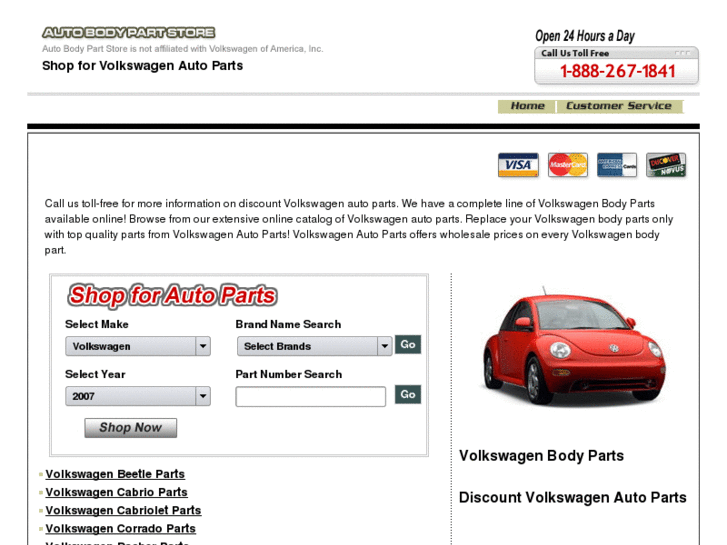 www.vwautobodypartstore.com