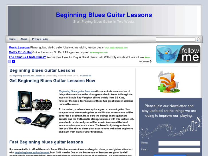 www.beginningbluesguitarlessons.com