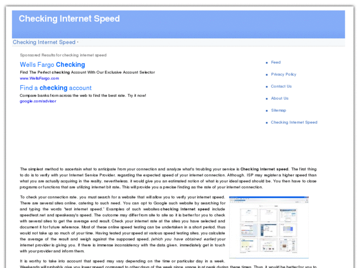 www.checkinginternetspeed.info