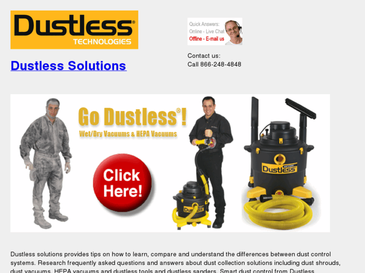 www.dustlesssolutions.com