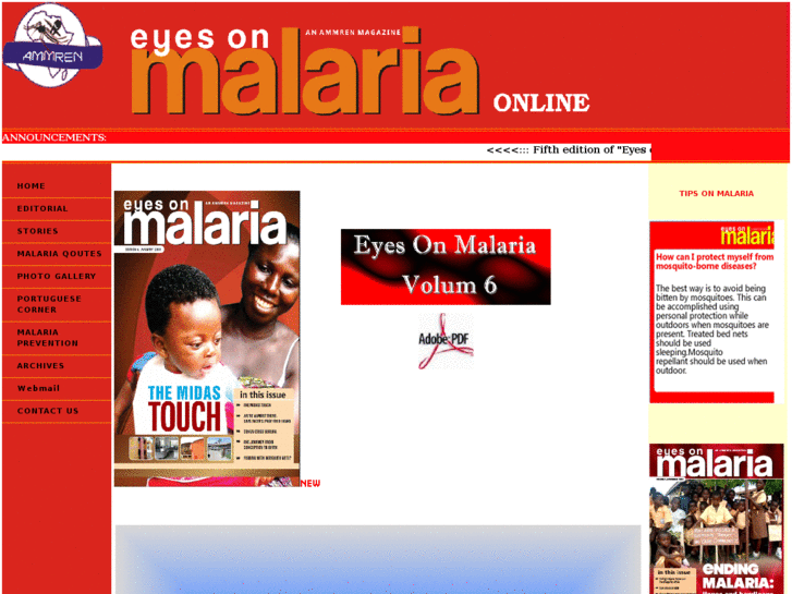 www.eyesonmalaria.org