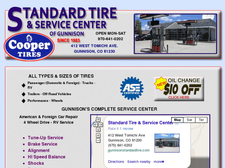 www.gunnisonstandardtire.com