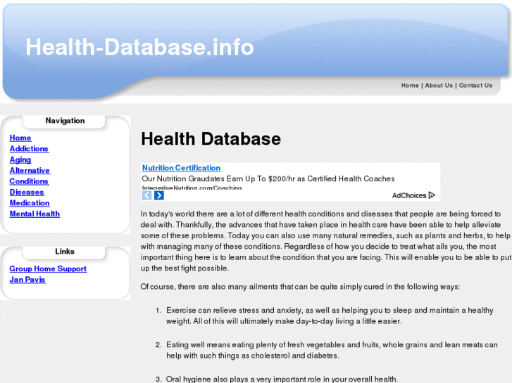 www.health-database.info