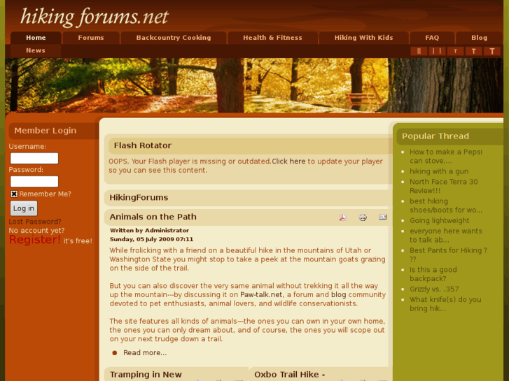 www.hikingforums.net