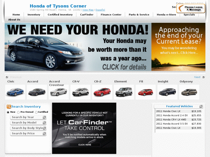 www.hondaoftysonscorner.com