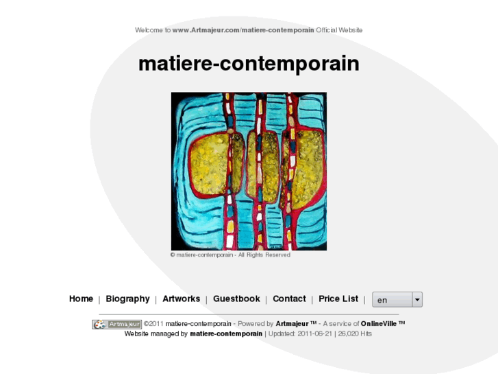 www.matiere-contemporain.com