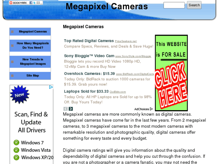 www.megapixelcameras.info