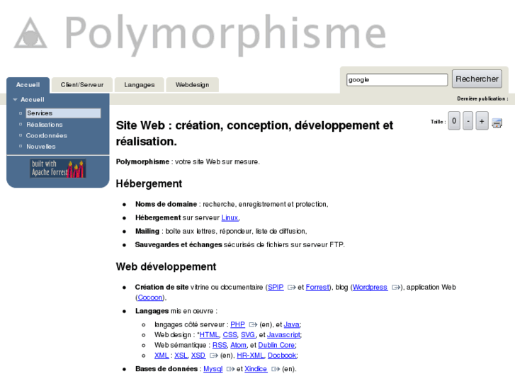 www.polymorphisme.com