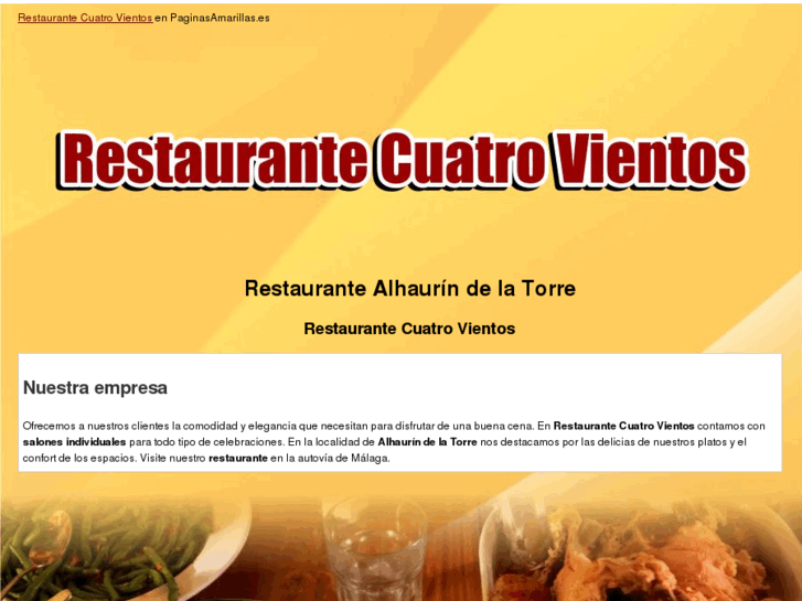 www.restaurantecuatrovientos.es