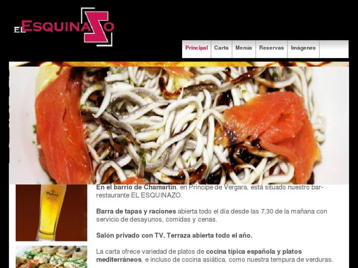 www.restauranteelesquinazo.es