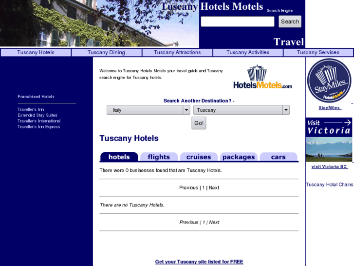 www.tuscanyhotelsmotels.com