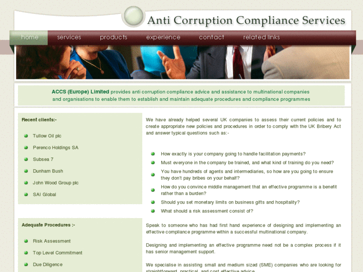 www.anticorruptioncompliance.com