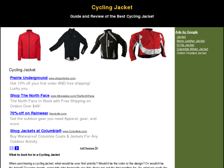 www.cycling-jacket.com