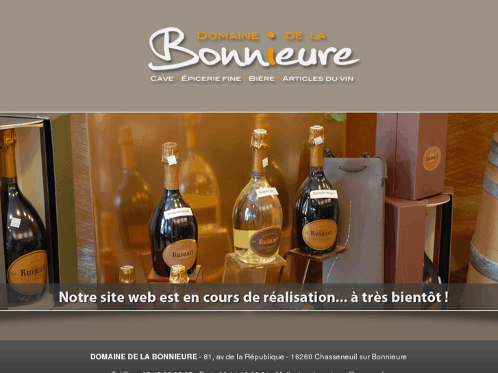 www.domaine-de-la-bonnieure.com