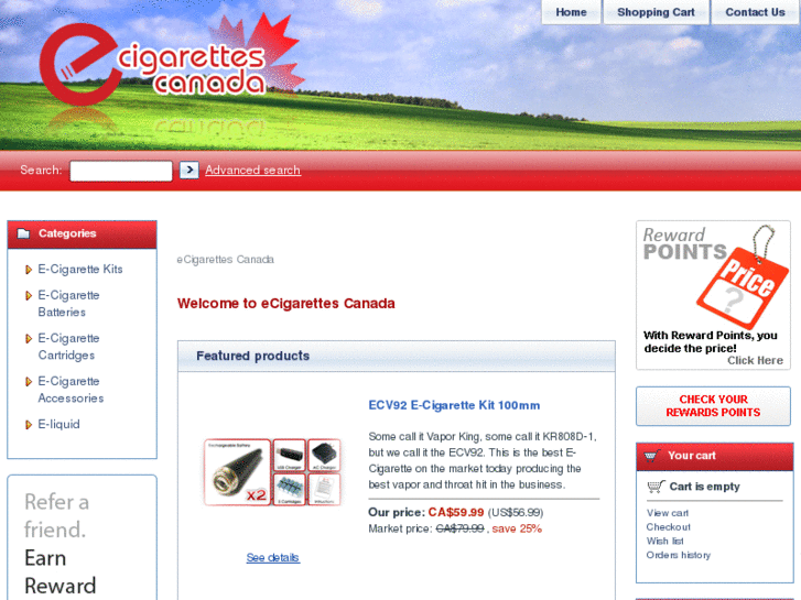 www.ecigarettescanada.com