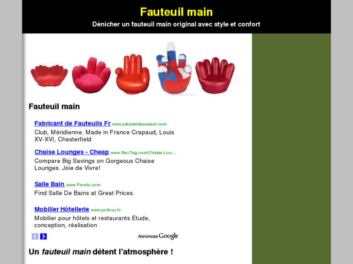 www.fauteuilmain.com