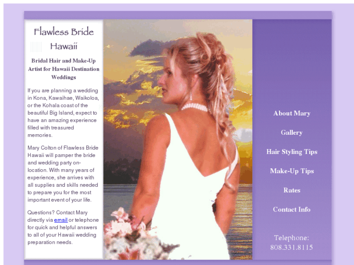 www.flawlessbridehawaii.com