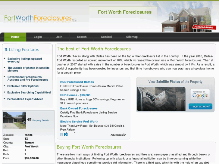 www.fortworthforeclosures.org