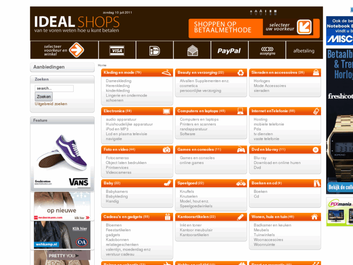 www.idealshops.nl