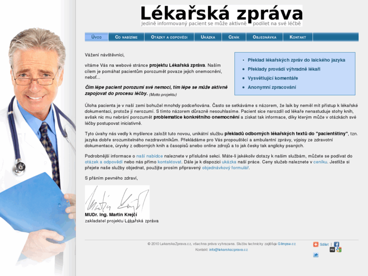 www.lekarskazprava.cz