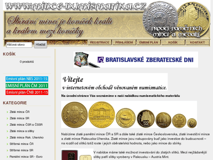 www.mince-numismatika.cz