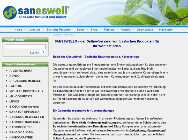 www.saneswell.de