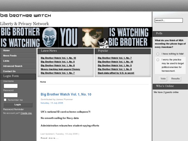 www.watchingbigbrother.org