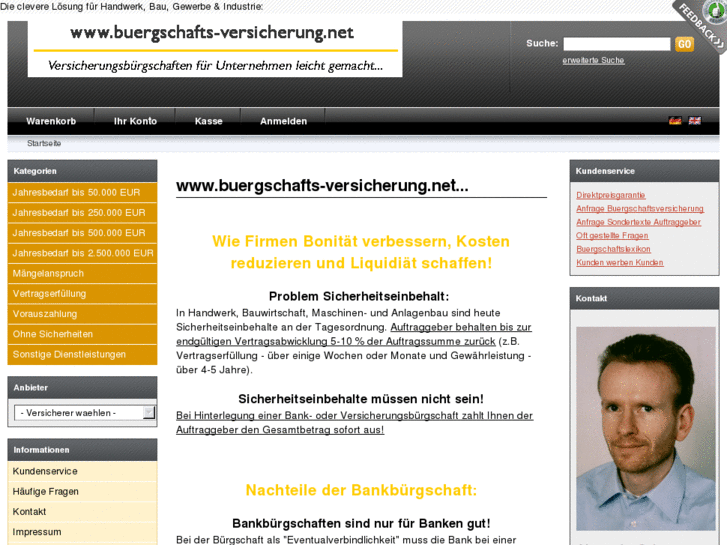 www.buergschafts-versicherung.net