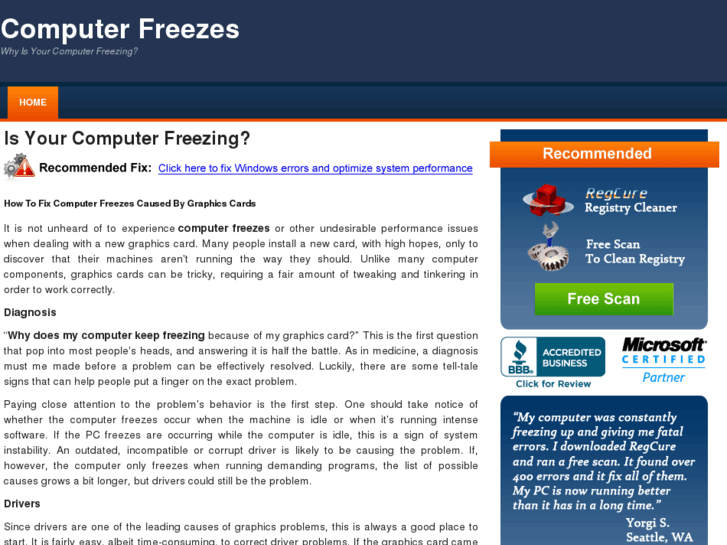 www.computerfreezes.net