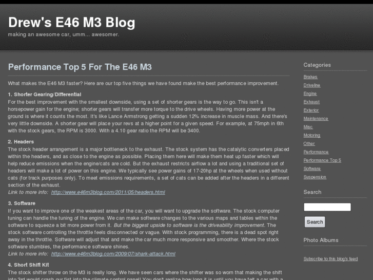 www.e46m3blog.com