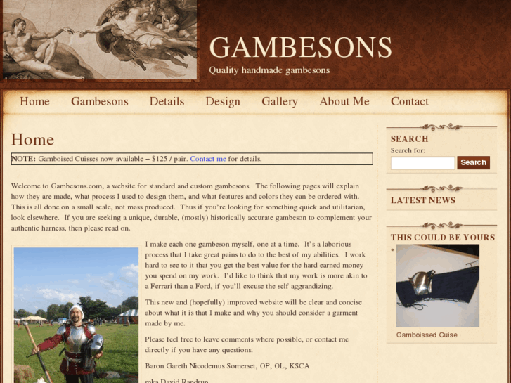 www.gambesons.com