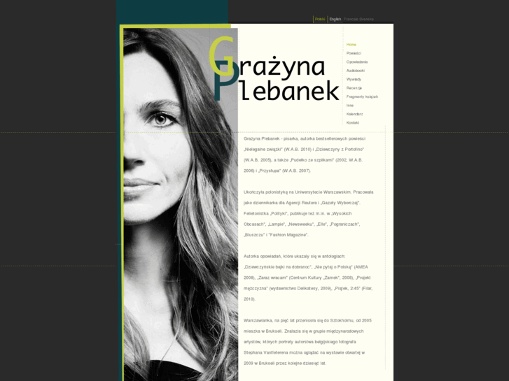 www.grazynaplebanek.com