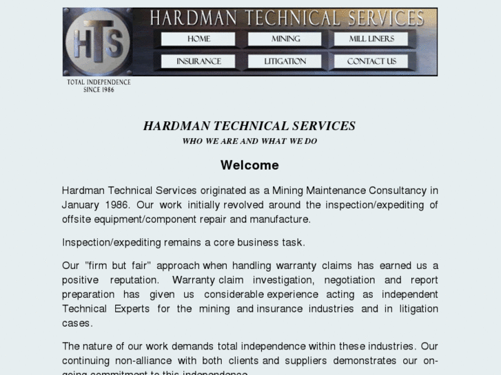 www.hardmantechnicalservices.com