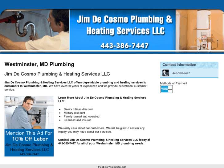 www.jimdecosmoplumbing.com