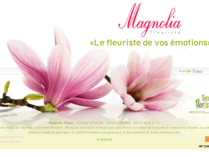 www.magnolia-fleurs29.com