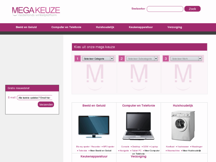 www.megakeuze.nl