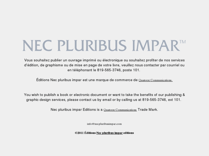 www.necpluribusimpar.com