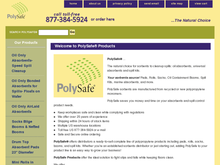 www.polysafeabsorbents.com