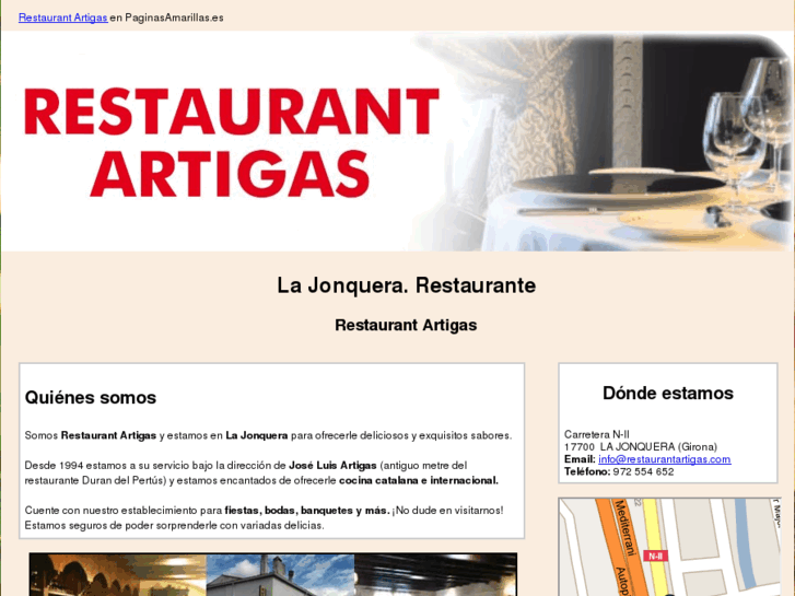 www.restaurantartigas.com