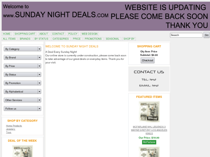 www.sundaynightdeals.com