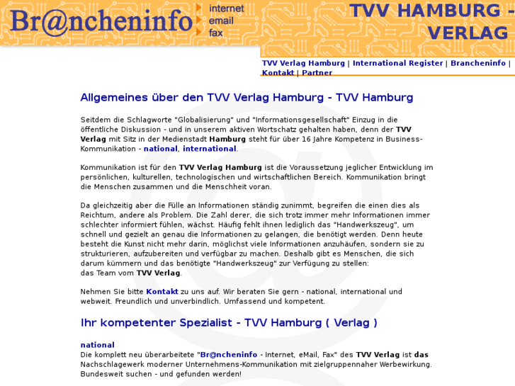 www.tvv-verlag-brancheninfo.com