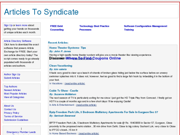 www.articlestosyndicate.com