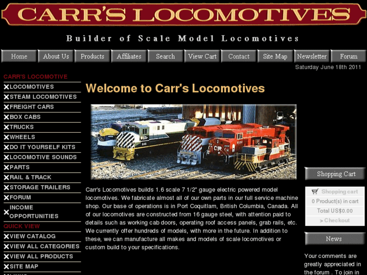 www.carrslocomotives.com