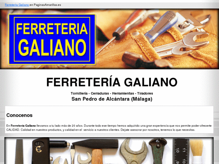 www.ferreteriagaliano.com