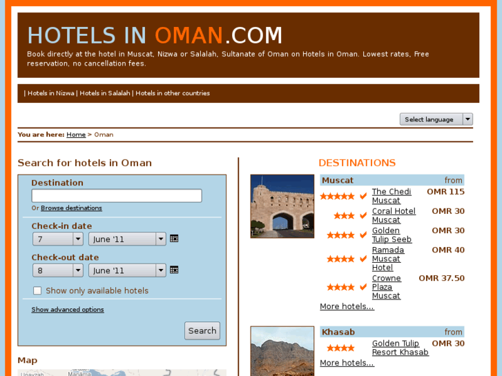 www.hotelsinmuscat.info