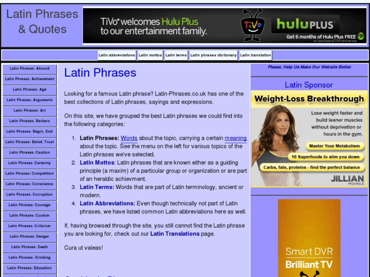 www.latin-phrases.co.uk