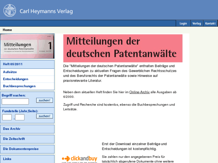 www.mitteilungen.biz