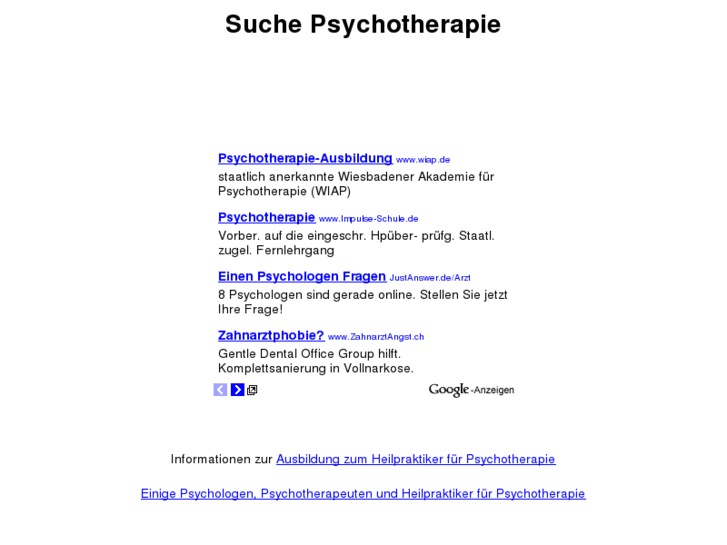 www.suche-psychotherapie.de