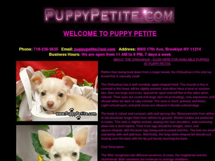 www.thepuppypetite.com