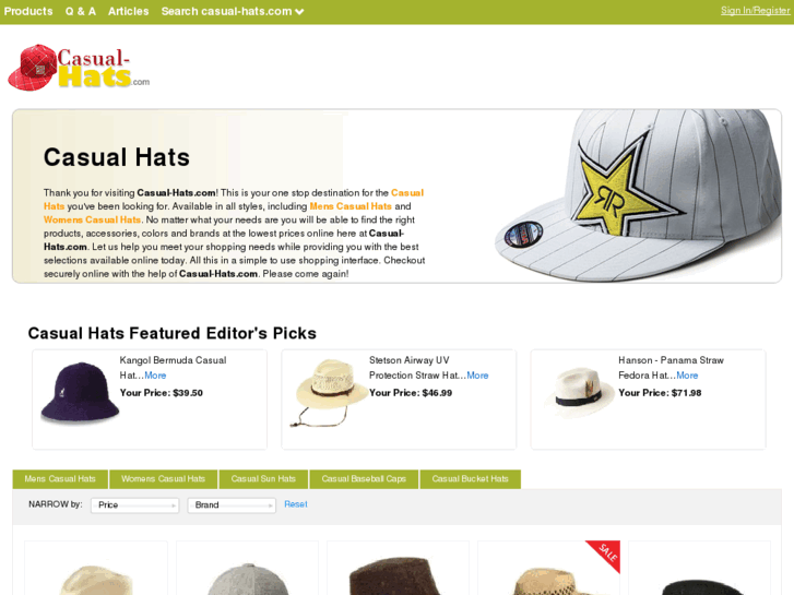 www.casual-hats.com